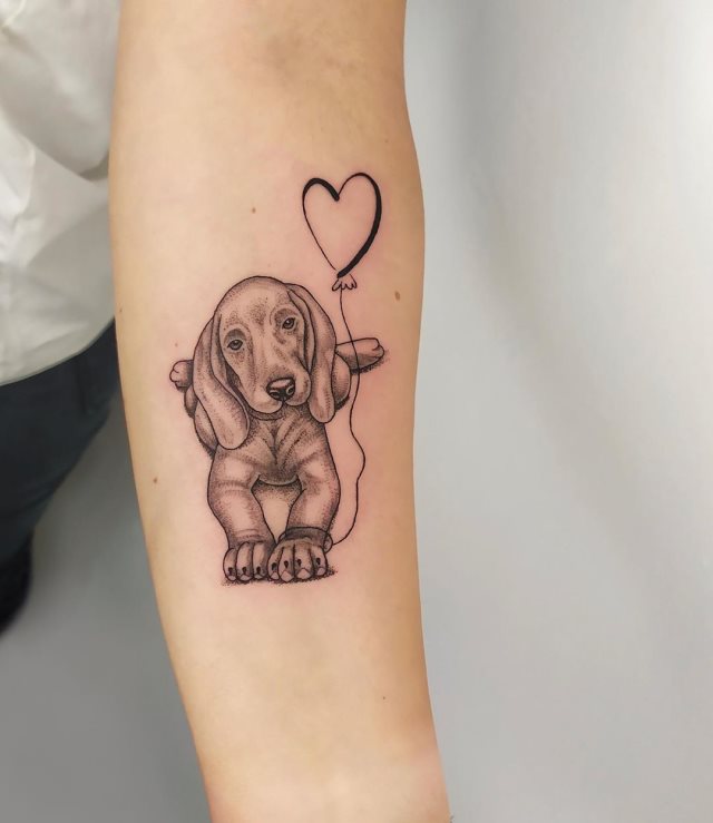 tattoo femenino con un animal 82