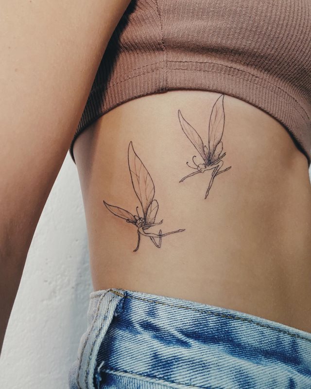 tattoo femenino con una hada 05