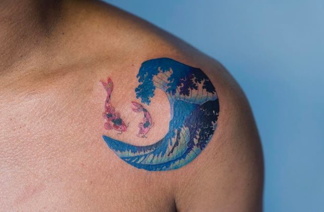 tattoo femenino de carpa 17