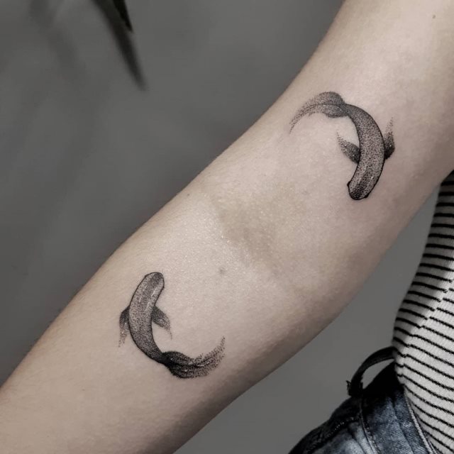 tattoo femenino de carpa 58