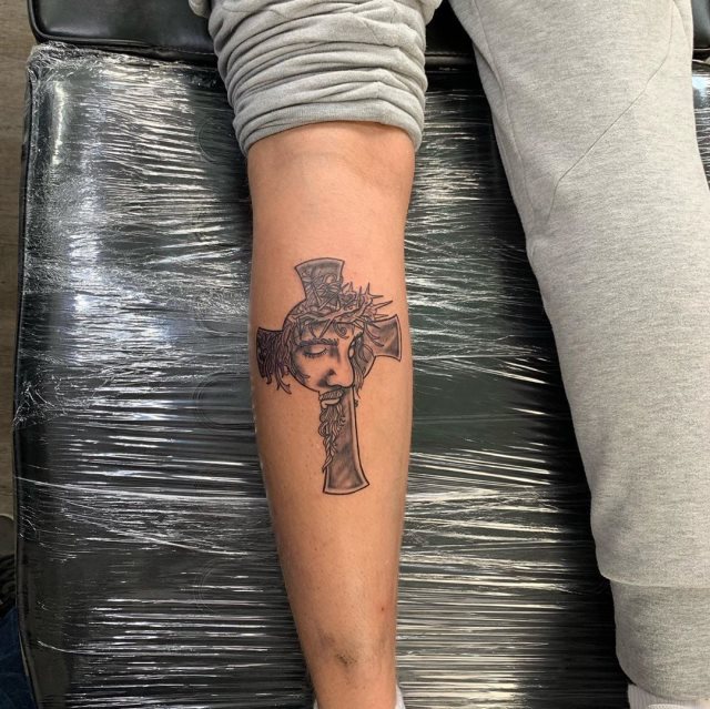 tattoo femenino de jesucristo 10