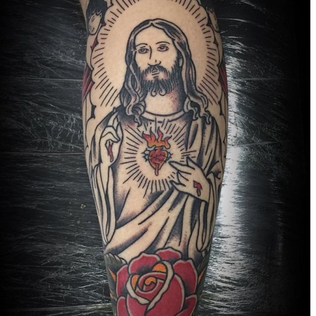 tattoo femenino de jesucristo 27