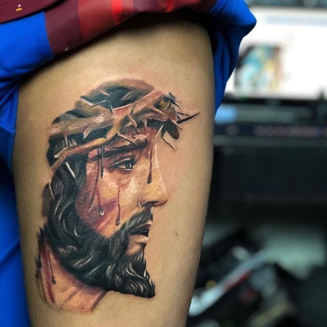 tattoo femenino de jesucristo 28