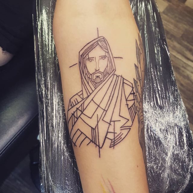 tattoo femenino de jesucristo 32