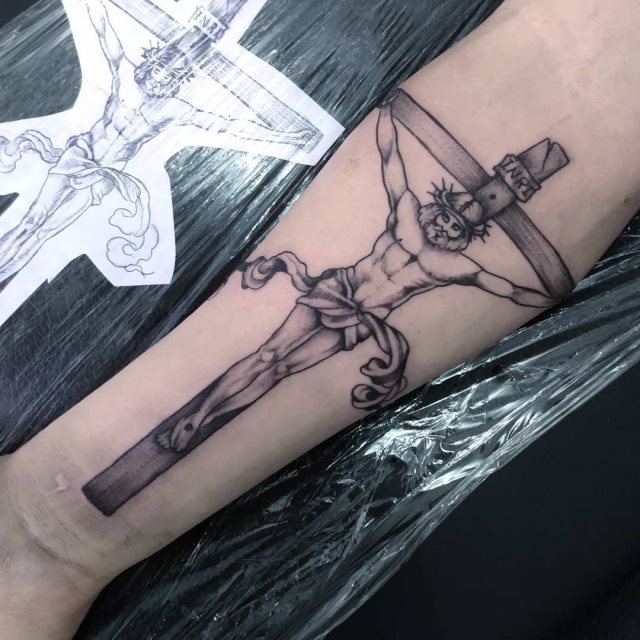 tattoo femenino de jesucristo 35