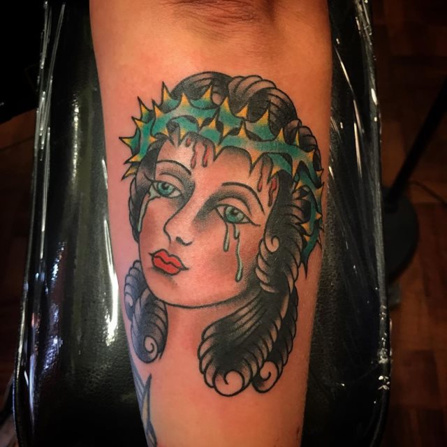 tattoo femenino de jesucristo 55