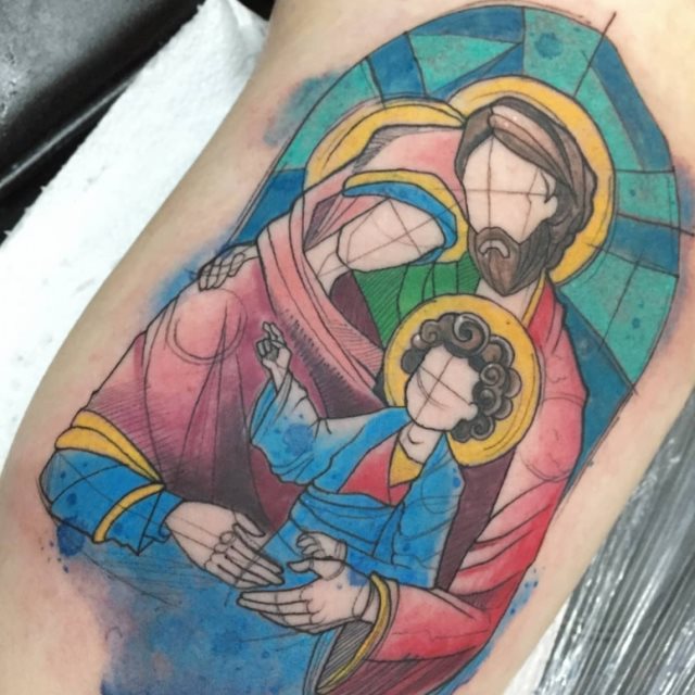 tattoo femenino de jesucristo 61