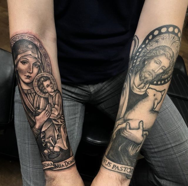 tattoo femenino de jesucristo 62