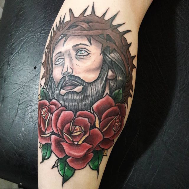 tattoo femenino de jesucristo 66
