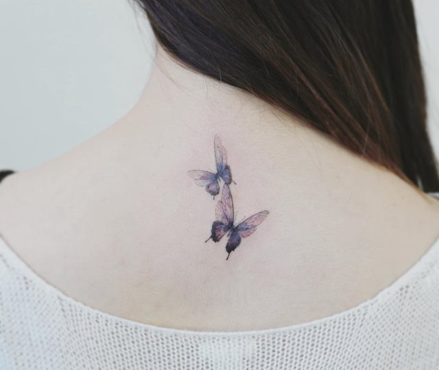 tattoo femenino de mariposa 37