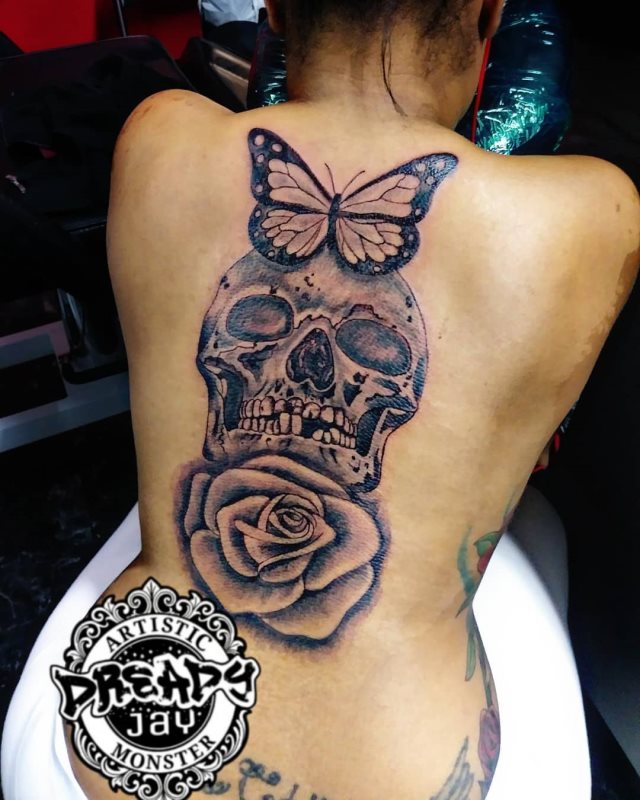 tattoo femenino de mariposa 62