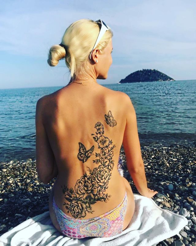 tattoo femenino de mariposa 63