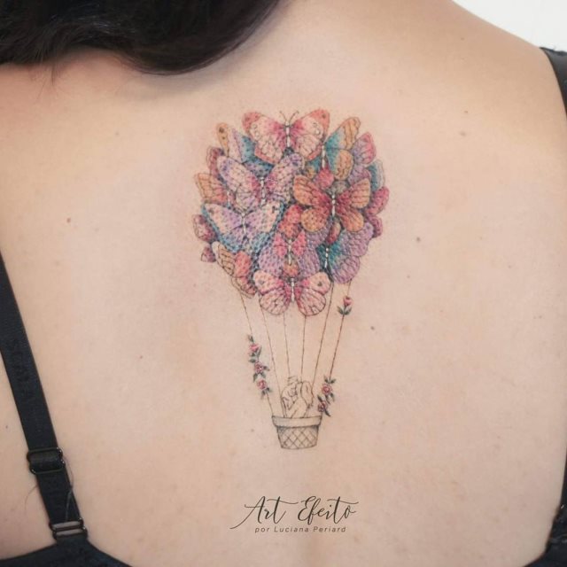 tattoo femenino de mariposa 64
