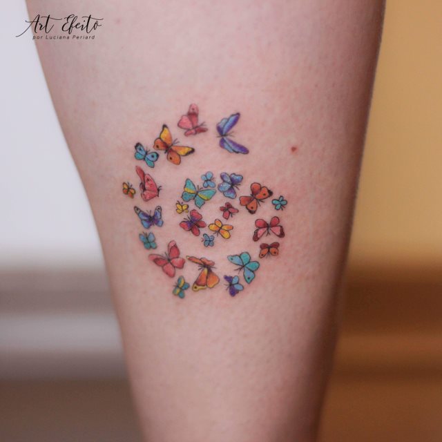 tattoo femenino de mariposa 66