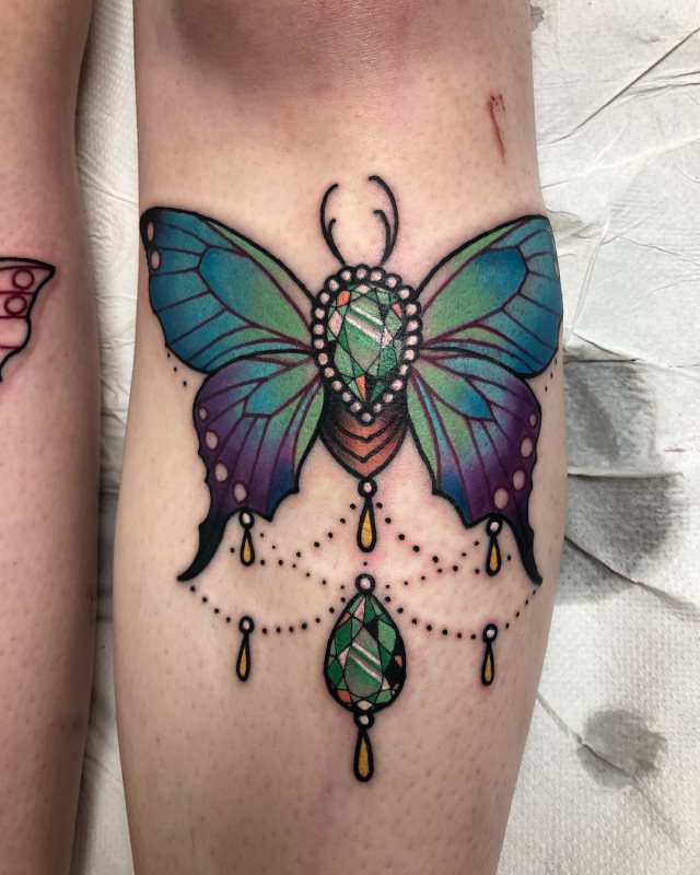 tattoo femenino de mariposa 67