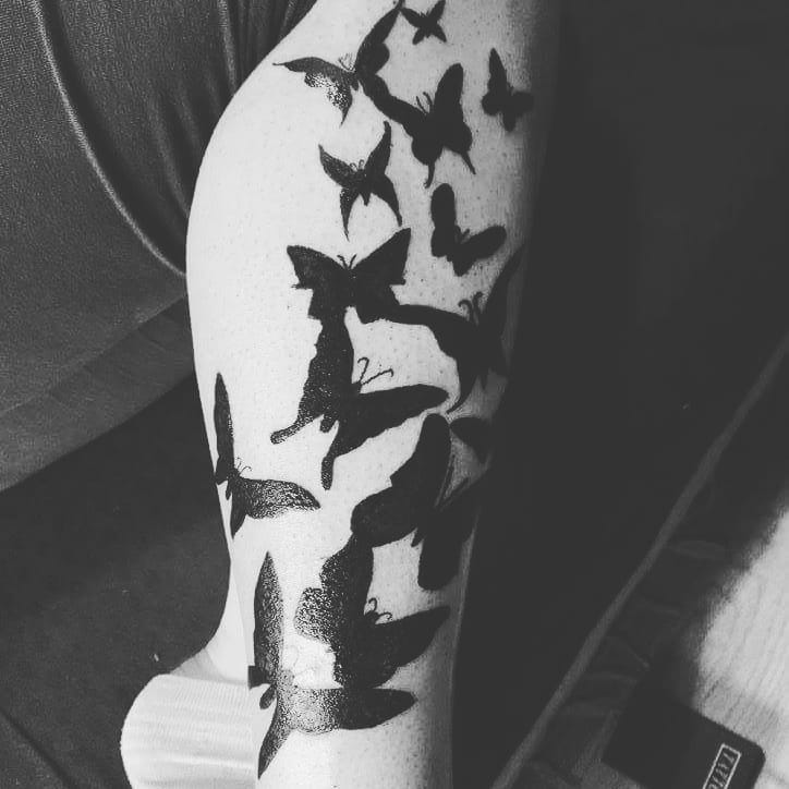 tattoo femenino de mariposa 68