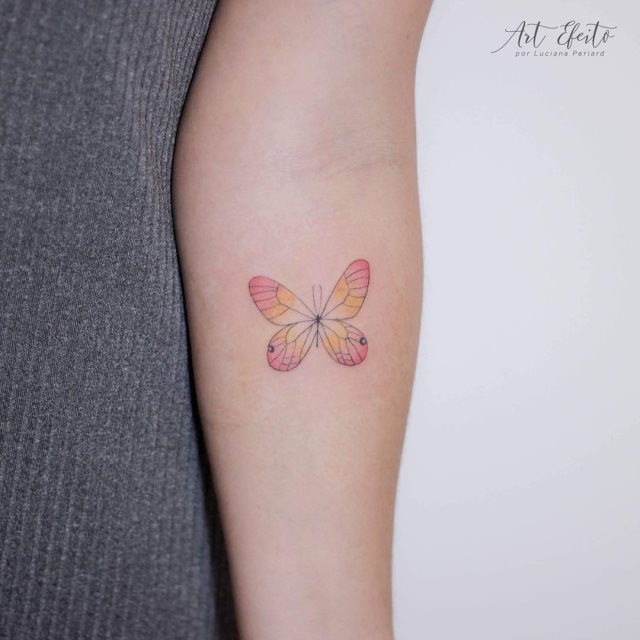 tattoo femenino de mariposa 83