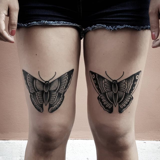 tattoo femenino de mariposa 91