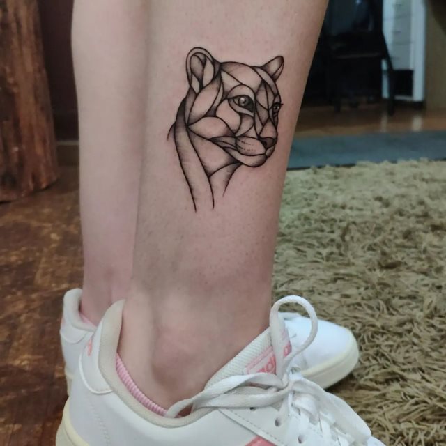 tattoo femenino de pantera 10