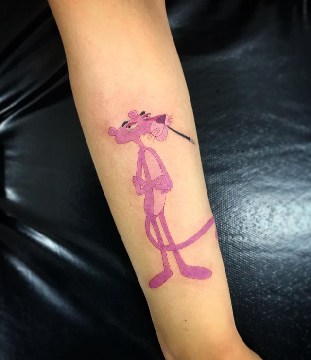 tattoo femenino de pantera 12