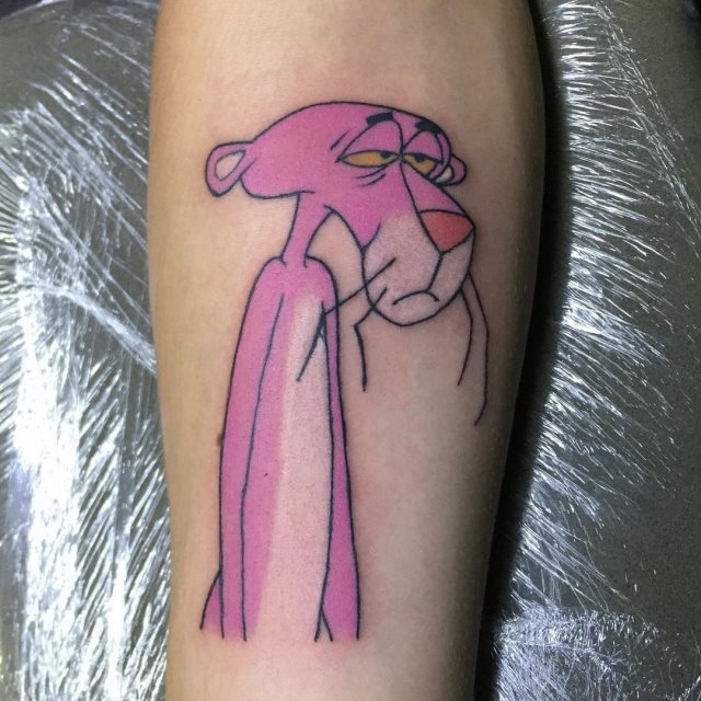 tattoo femenino de pantera 13