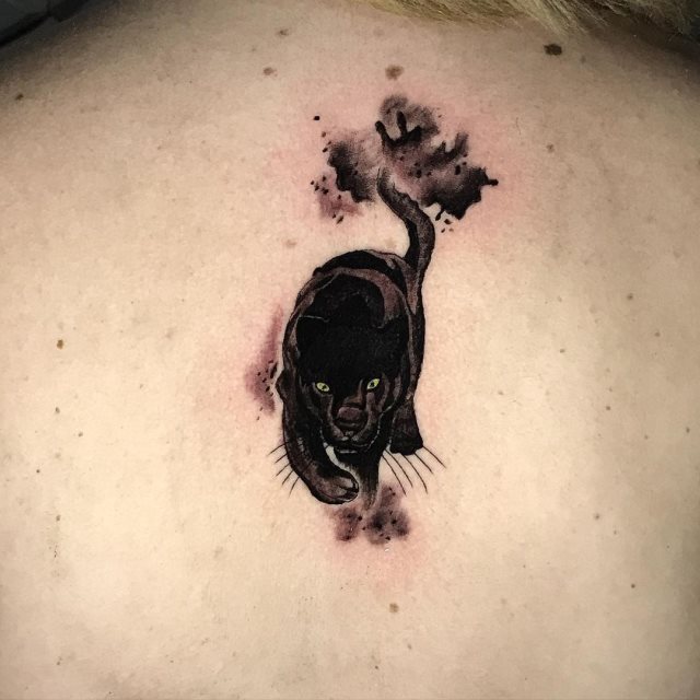 tattoo femenino de pantera 37
