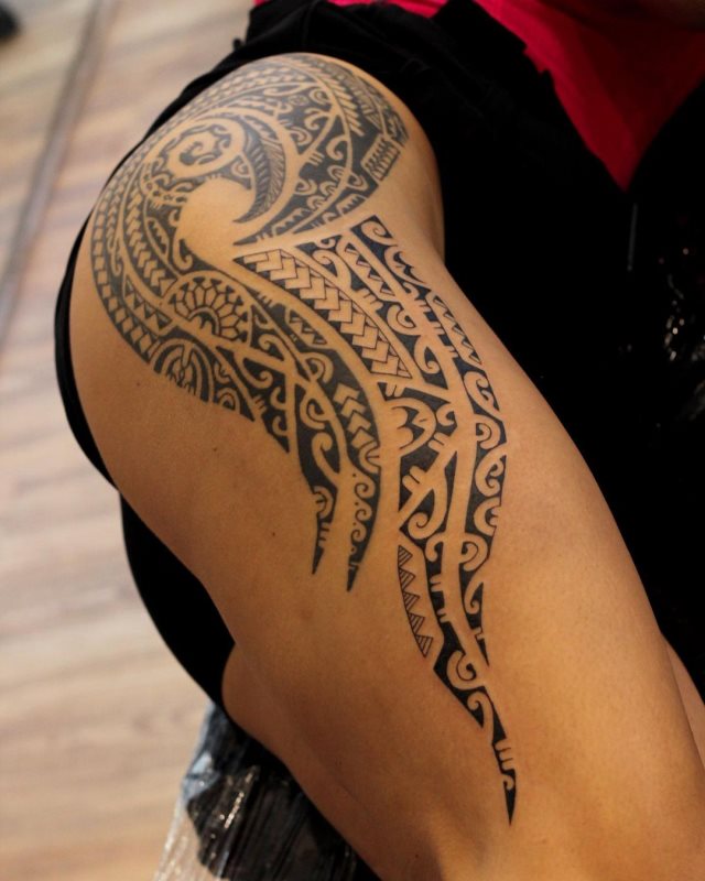 tattoo femenino de tribal 27