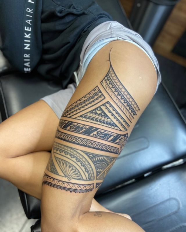 tattoo femenino de tribal 29