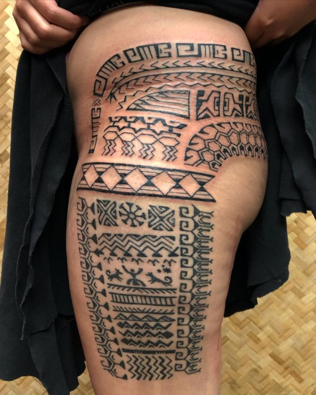 tattoo femenino de tribal 30