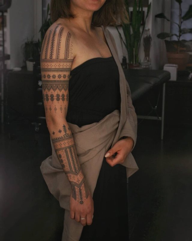tattoo femenino de tribal 59