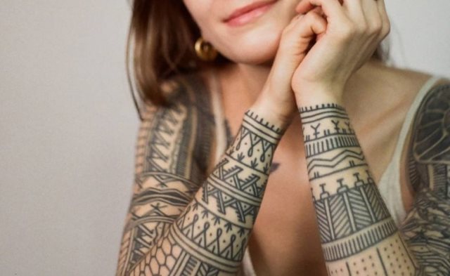 tattoo femenino de tribal 60