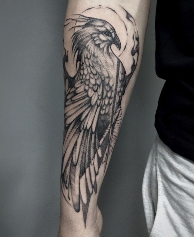 tattoo femenino del fenix 11