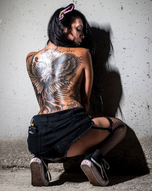 tattoo femenino del fenix 34