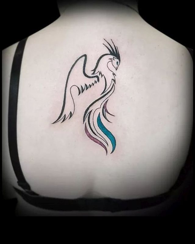 tattoo femenino del fenix 39