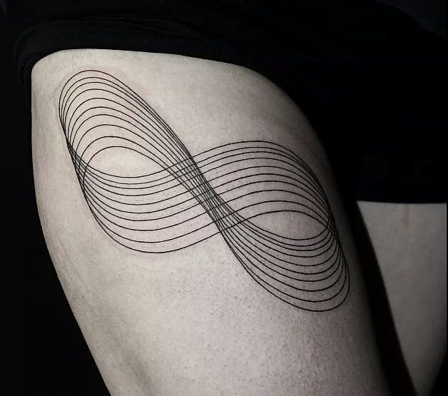 tattoo femenino del infinito 44