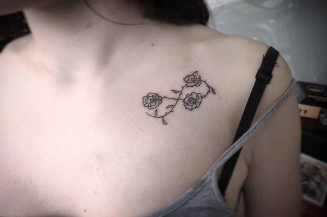 tattoo femenino del infinito 67
