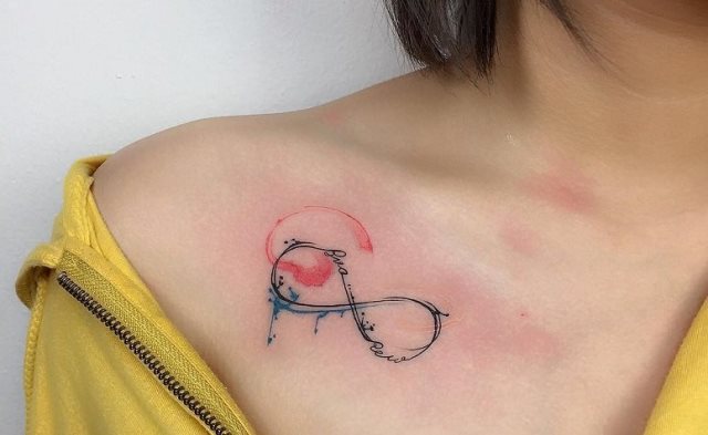 tattoo femenino del infinito 81