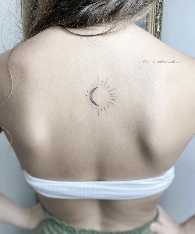 tattoo femenino del sol y la luna 04
