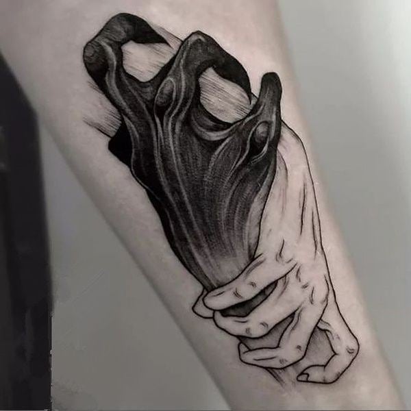 tattoo femenino del yin y yang 03