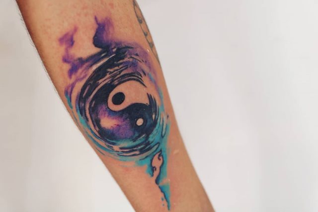 tattoo femenino del yin y yang 29