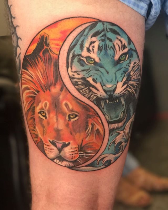 tattoo femenino del yin y yang 30