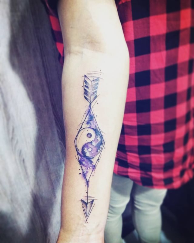 tattoo femenino del yin y yang 31
