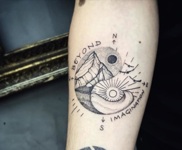 tattoo femenino del yin y yang 42