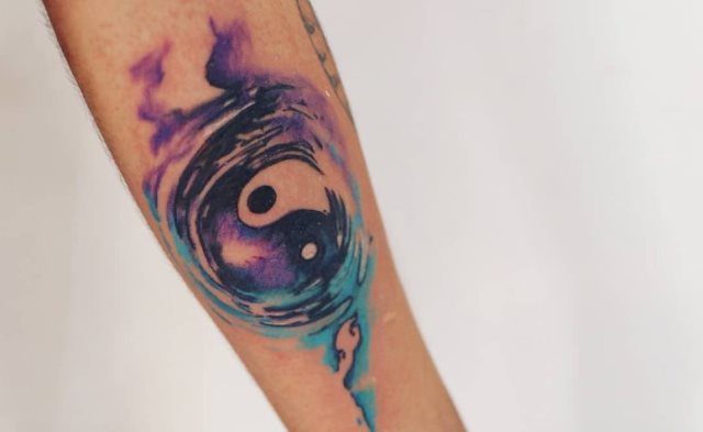 tattoo femenino del yin y yang 67