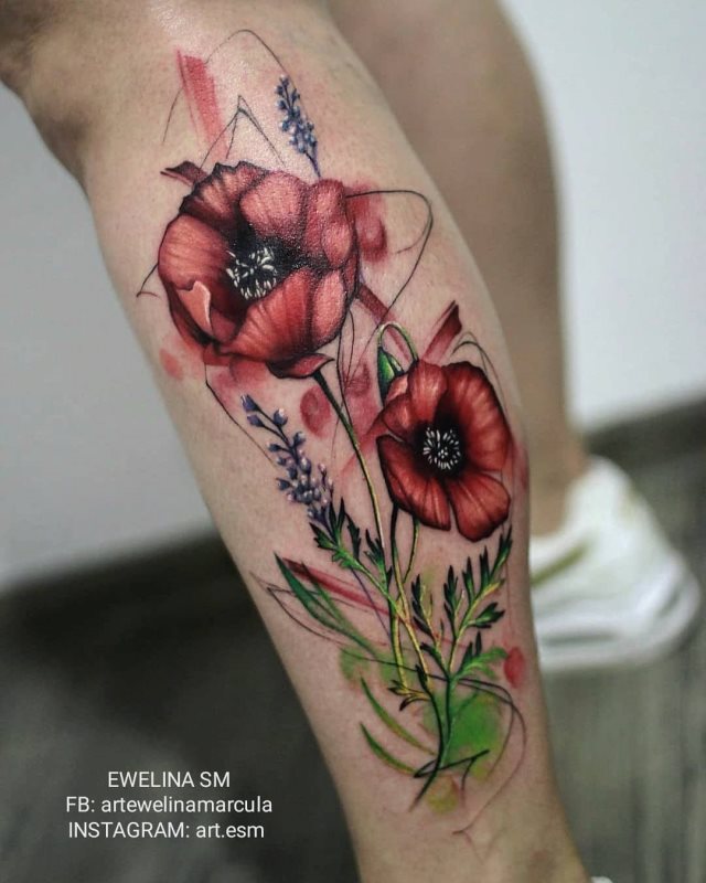 tattoo femenino flor 31