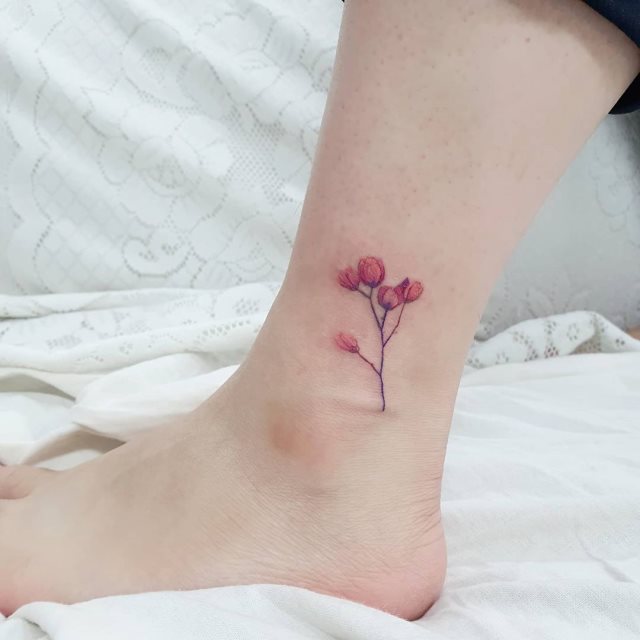 tattoo femenino flor 48