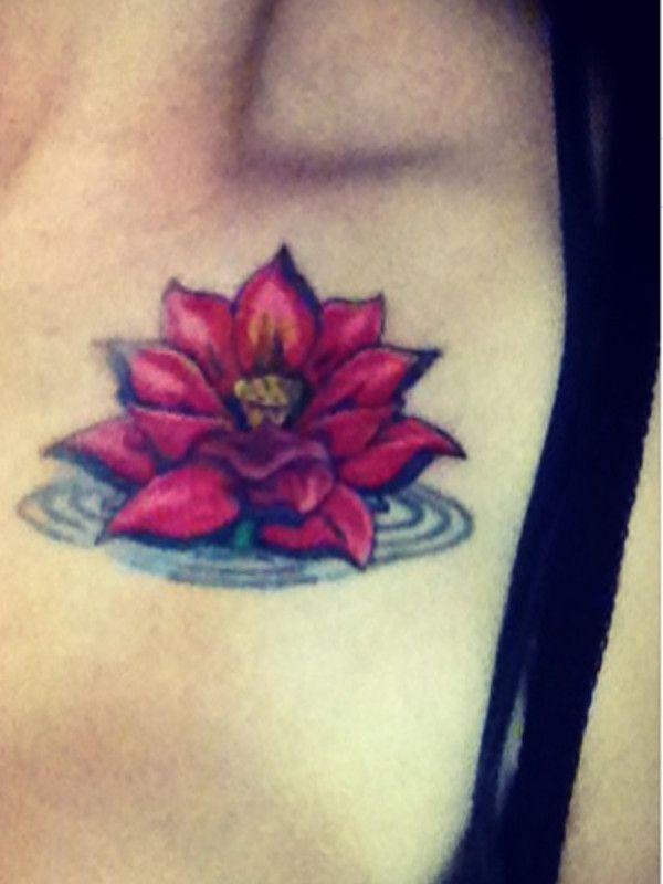 tattoo femenino flor de lotus 06