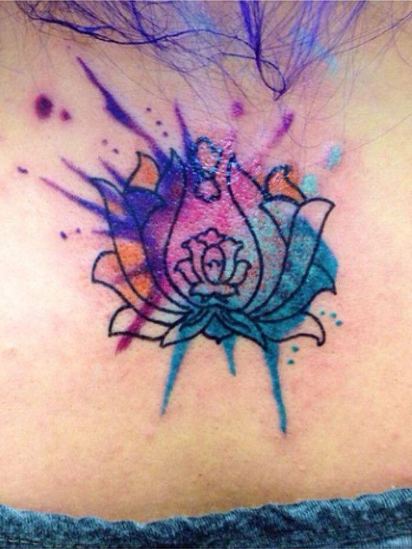 tattoo femenino flor de lotus 09