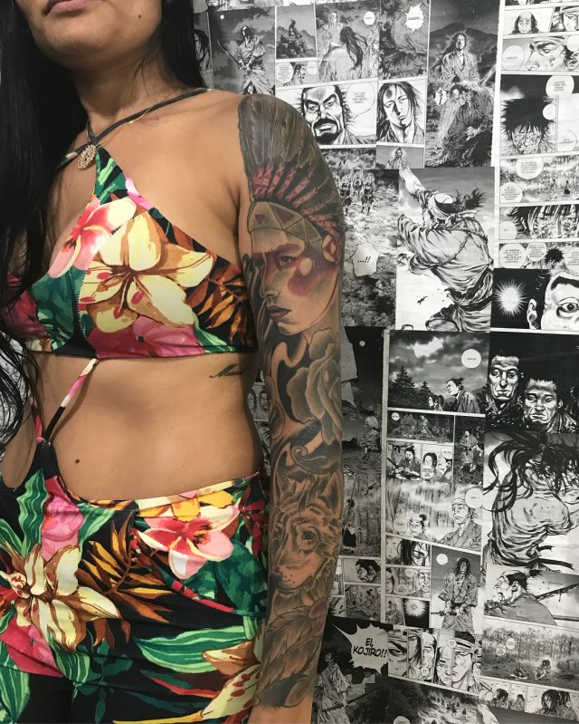 tattoo femenino indigenas 33