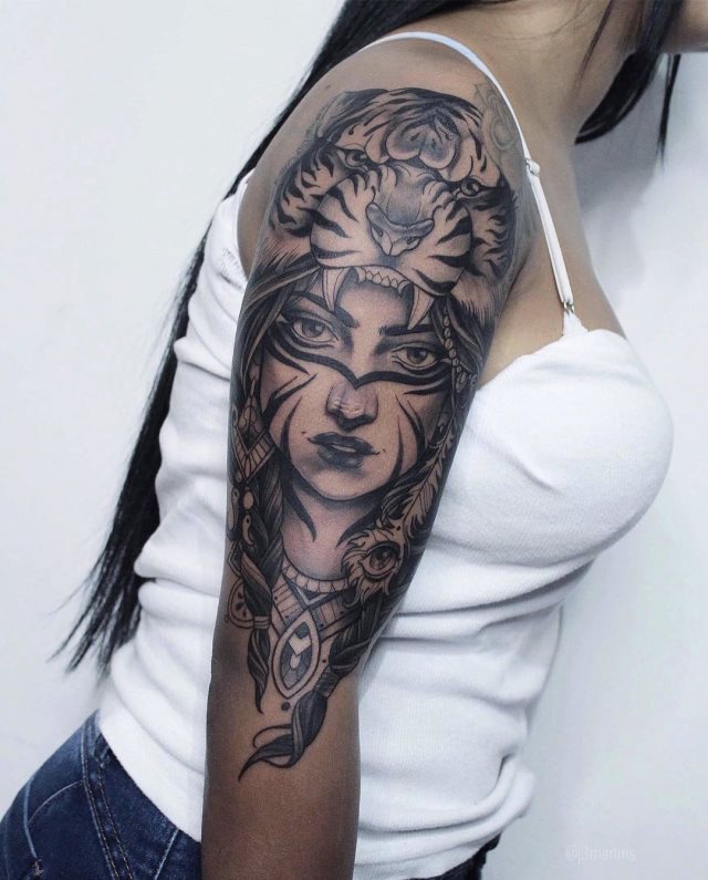 tattoo femenino indigenas 52